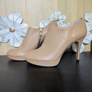 Vince Camuto Beige Platform Heels